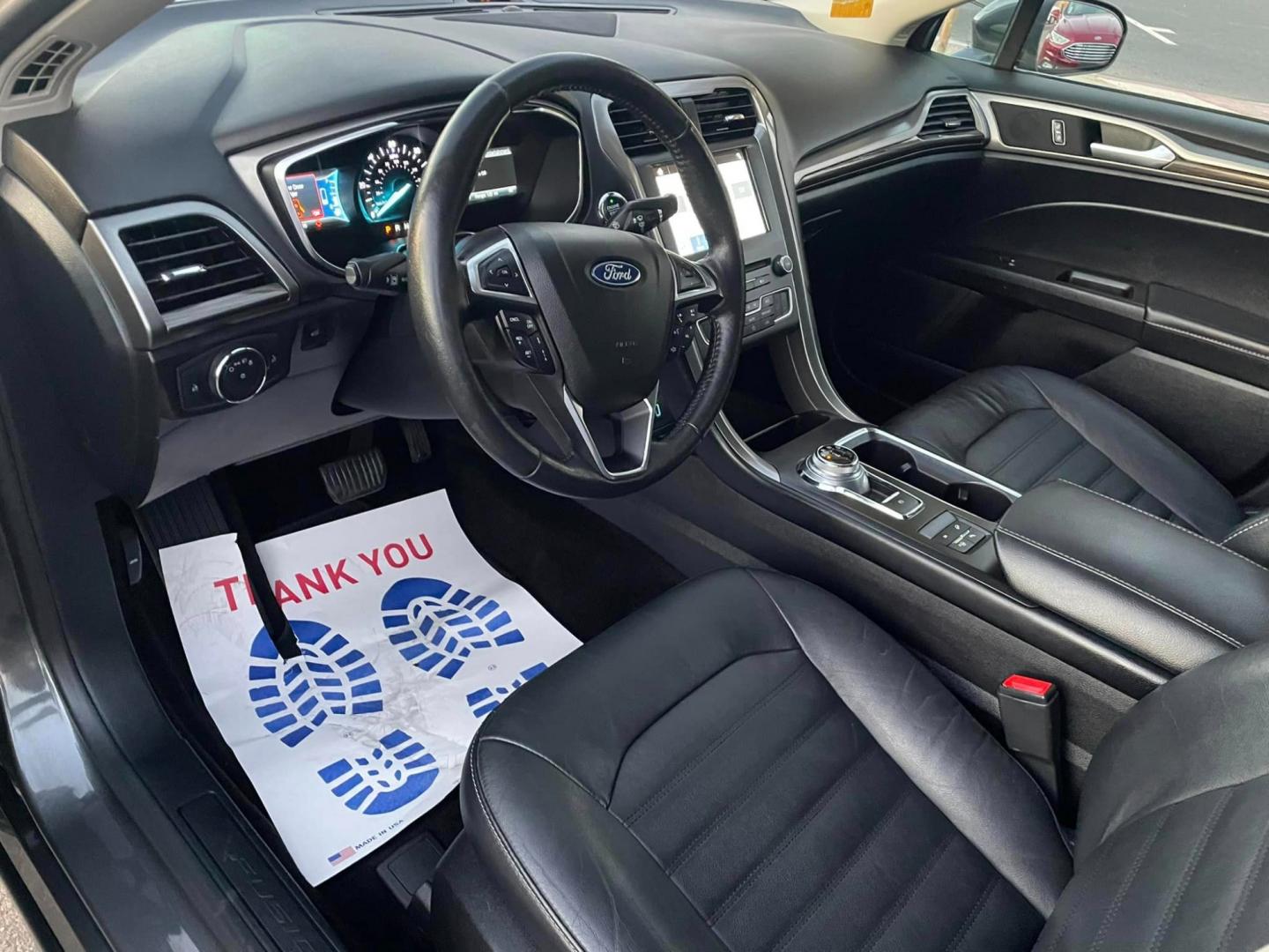 2018 GRAY /BLACK Ford Fusion Energi SE (3FA6P0PU1JR) with an 4-Cyl, Hybrid, 2.0 Liter engine, Automatic, CVT transmission, located at 744 E Miner Ave, Stockton, CA, 95202, (209) 944-5770, 37.956863, -121.282082 - PLUS TAXES AND FEES - Photo#8